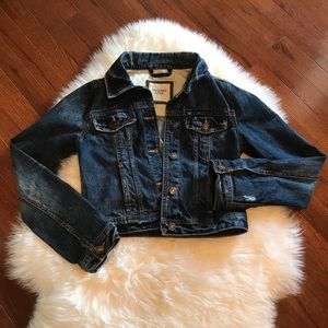 Abercrombie & Fitch Womens Jean Jacket Sz S